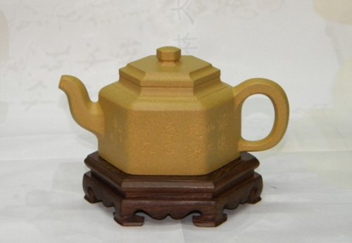 范伟益（晓伟）紫砂壶 六方井栏 