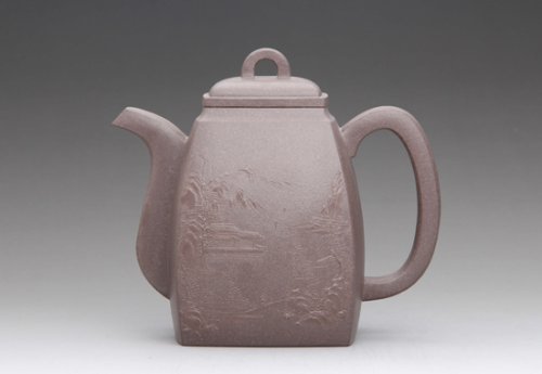 吕伟紫砂壶 中品汉方 