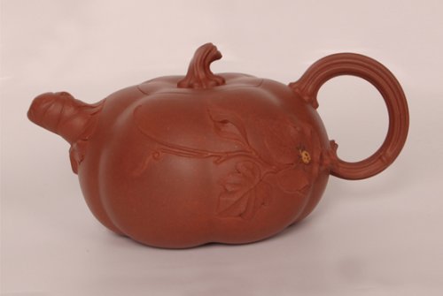 储彩琴紫砂壶 南瓜 