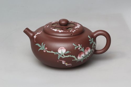 潘毅紫砂壶 清香 