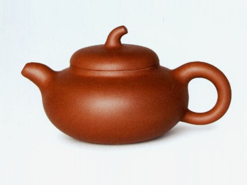 王杏军紫砂壶 扁茄段壶 