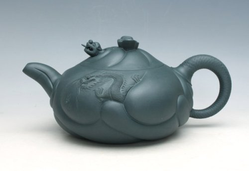 浦兮凤紫砂壶 鱼化龙 
