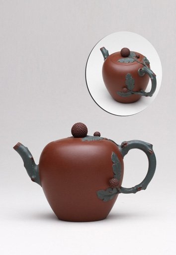 张伟军紫砂壶 杨梅壶 