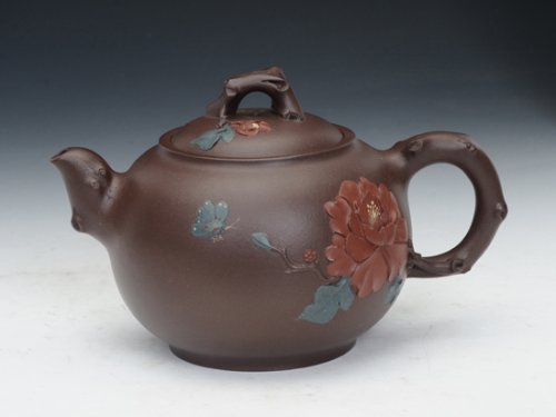 崔允杰紫砂壶 蝶恋花 