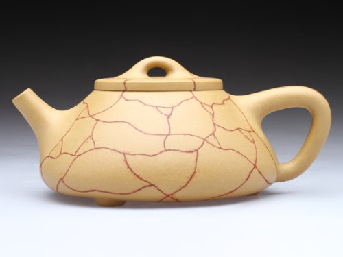 范文云紫砂壶 石瓢 