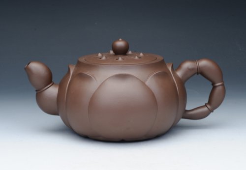 吴卫军紫砂壶 莲蓬壶 