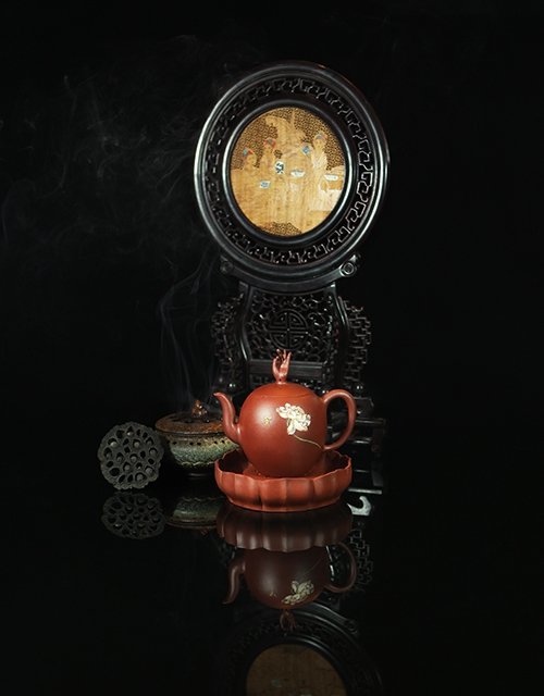 储峰紫砂壶 拈花微笑-禅系列 