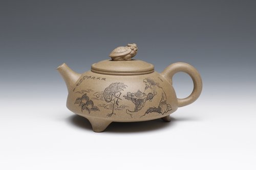 朱萍萍紫砂壶 延年益寿 