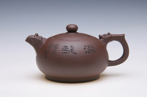 周琴娣紫砂壶 神龙壶 