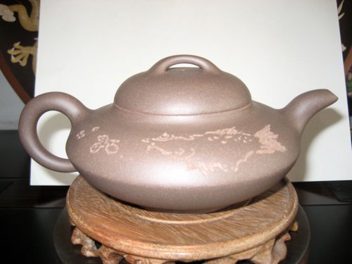 沈寅华紫砂壶 合欢 