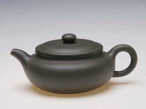 宋小卫紫砂壶 扁鼓壶 