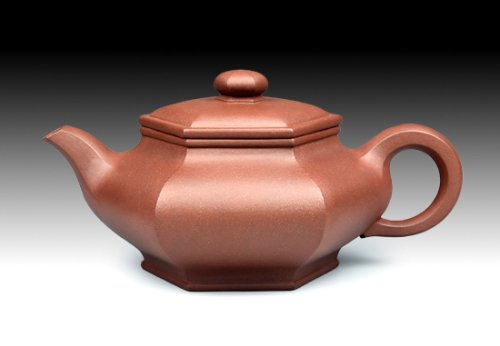 邵亚芬紫砂壶 13 六方虚扁 