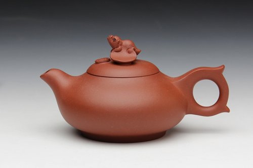 鲍亚萍紫砂壶 福在眼前 