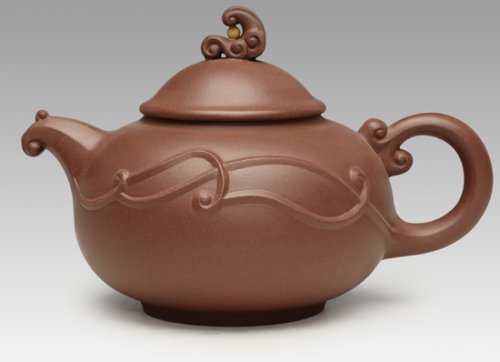 范小中紫砂壶 浪涛砂 