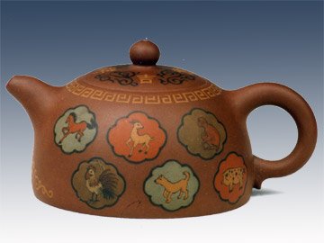 佘蓉芬紫砂壶 十二生肖 
