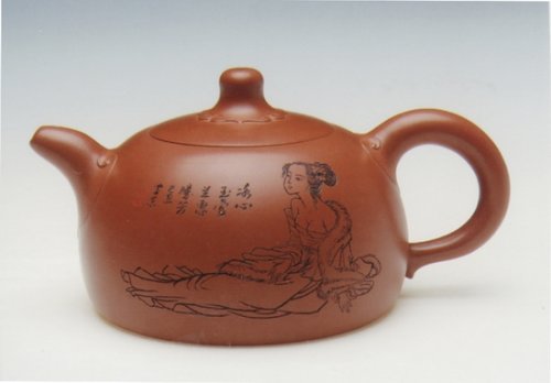 周军明紫砂壶 冰心玉女 