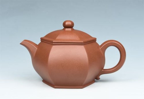 周庚大紫砂壶 六方宫灯 