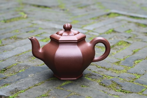 方彩娣紫砂壶 喜临门 