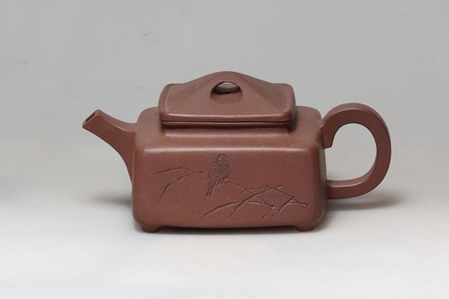 朱秀兰紫砂壶 四方石瓢 