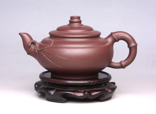 蒋美平紫砂壶 竹韵上新桥 