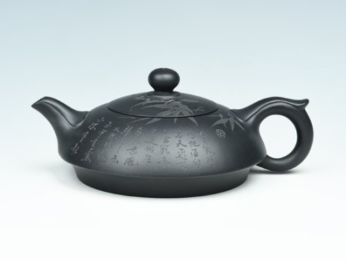 陆慧军紫砂壶 清风竹影 