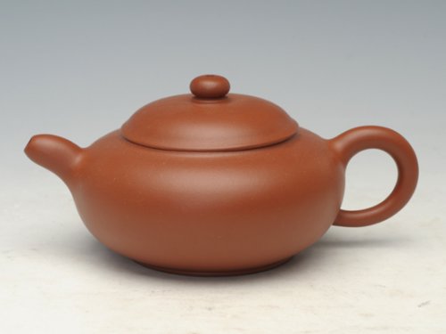 邹健紫砂壶 扁潘 