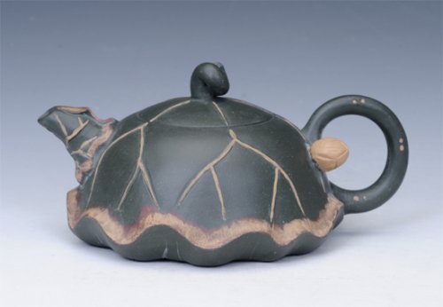 邵南平紫砂壶 荷叶 