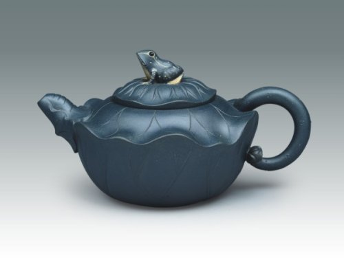 姜建荣紫砂壶 荷塘月色 