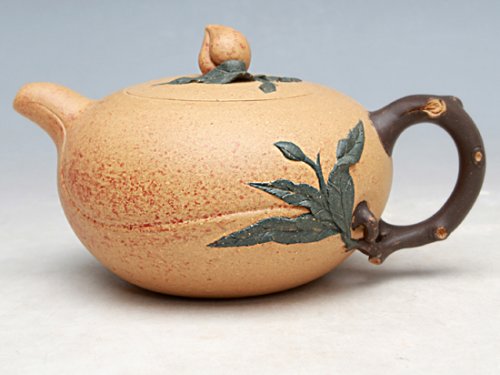张雪琴紫砂壶 寿桃 