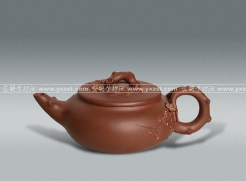 赵辉紫砂壶 梅花 