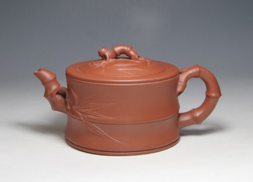 许腊美紫砂壶 竹段 