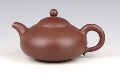 孟小军紫砂壶 玉乳紫泥 