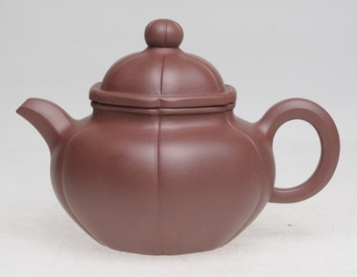 陈顺仙(大)紫砂壶 葵掇球 