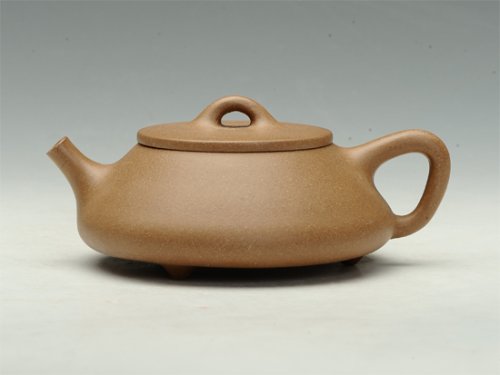 任祁英紫砂壶 石瓢 