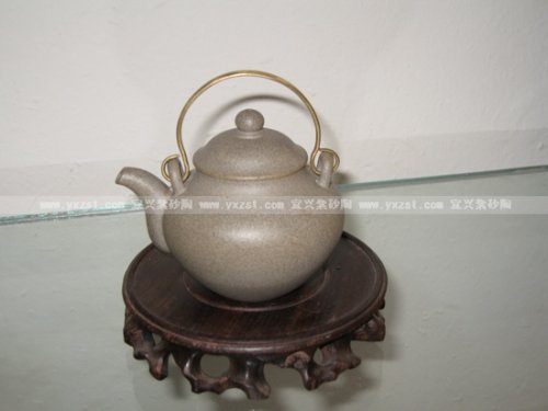 陈云岭紫砂壶 福秋提梁 