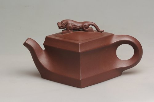 顾焕华紫砂壶 雄霸四方壶 