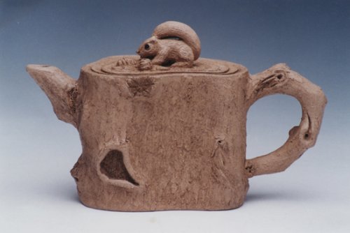 陈成紫砂壶 闲趣段泥 