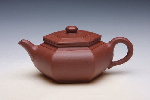 蒋晓光紫砂壶 大彬六方 