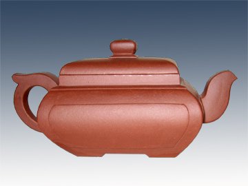 潘建明紫砂壶 扁葵方 