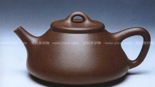 顾景舟紫砂壶 子冶石瓢壶 