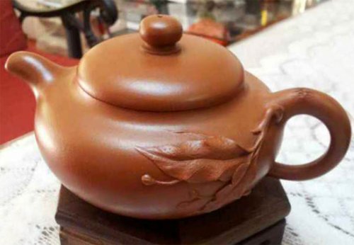 郁晴紫砂壶 硕果 