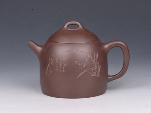 邹健紫砂壶 秦权 