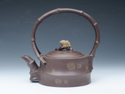 邵慧琴紫砂壶 知足提梁 600CC 