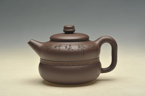 朱敏紫砂壶 福禄 