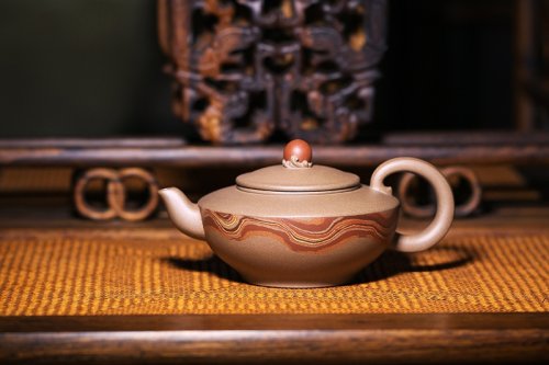 吕俊杰紫砂壶 如日中天 