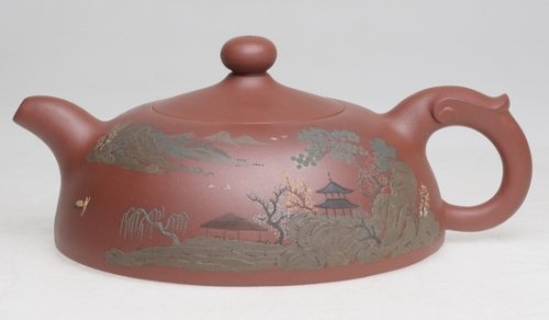 陈顺仙(大)紫砂壶 江南春天 