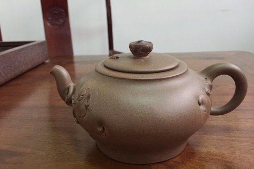 张宏紫砂壶 紫气东来 