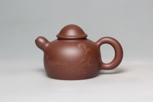 潘胜军紫砂壶 渔翁 