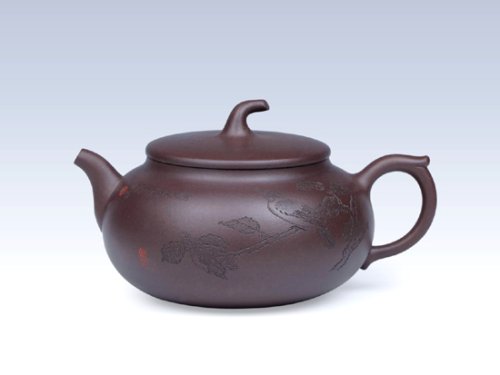 储国峰紫砂壶 茄段 