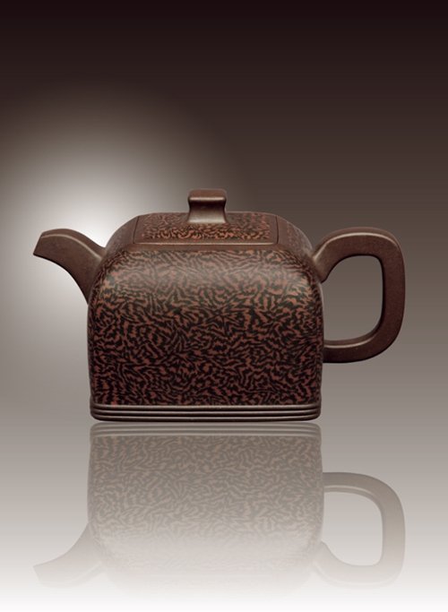 孔小明紫砂壶 汉方壶 